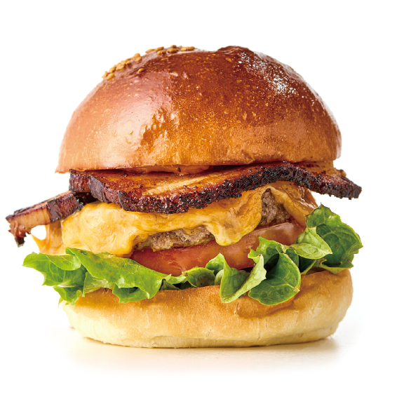 SMOKY BACON
CHEESE BURGER