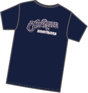 OLD RIVER ロゴ入りオリジナルTシャツ