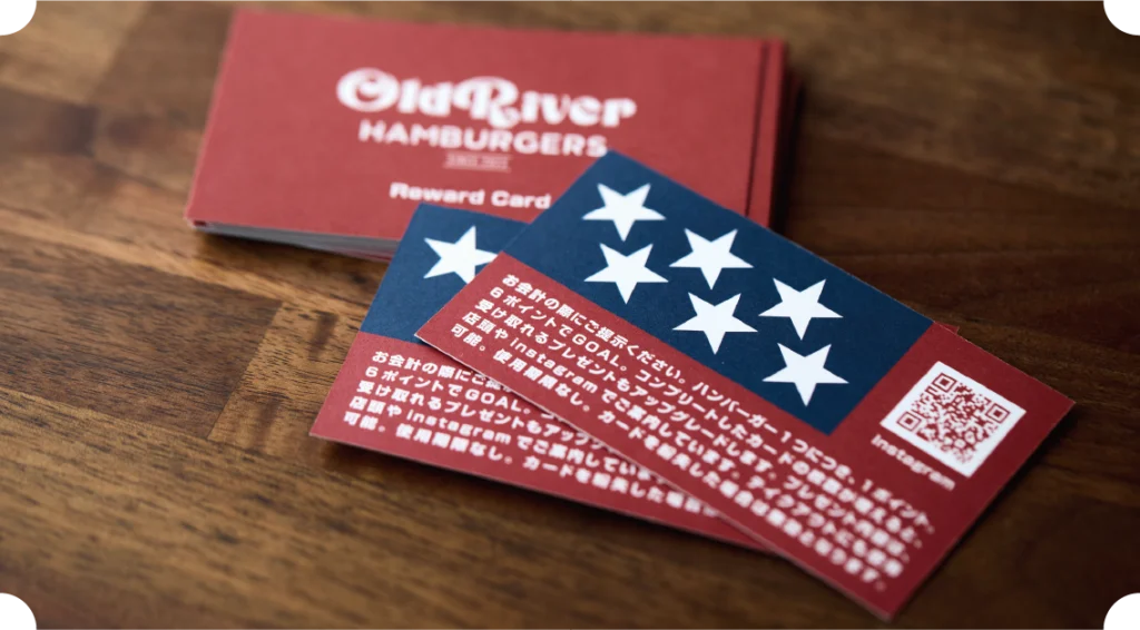 THE REWARD CARD